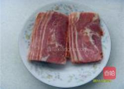 培根豆角卷的做法图解3
