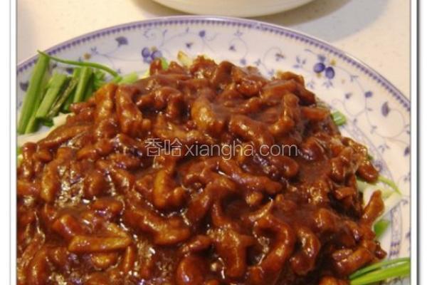 京酱肉丝