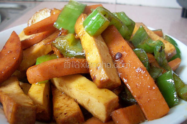 辣椒炒豆干
