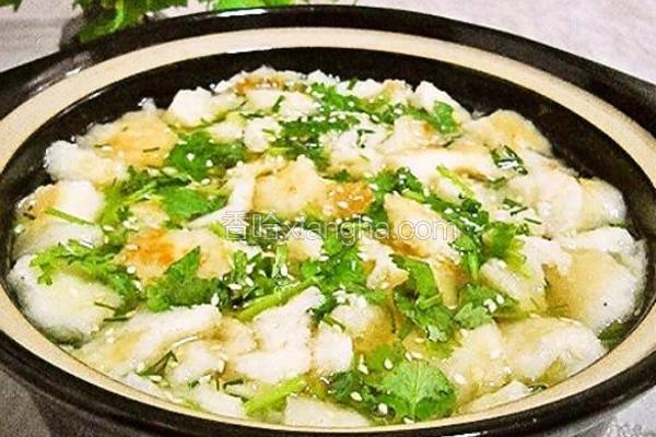 豆腐熬饼子
