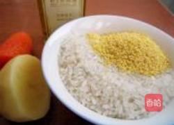 胡萝卜土豆饭的做法图解1