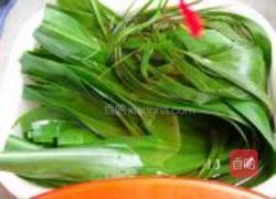 相思红豆蜜枣粽的做法图解4