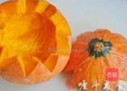 金瓜糯米鸡的做法图解10