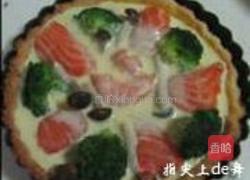 鲑鱼西兰花蛋奶糕的做法图解22