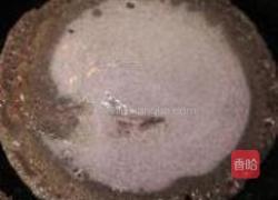 香甜紫米红豆饼的做法图解6