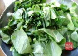 油菜烧素鸡的做法图解1