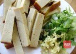 油菜烧素鸡的做法图解2