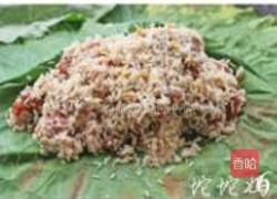 荷香糯米蒸排骨的做法图解6