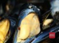 蒜蓉海虹的做法图解3