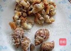 葱爆螺肉的做法图解1