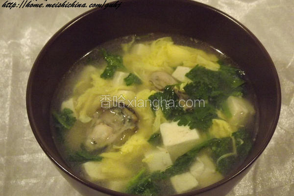 蛎蝗豆腐
