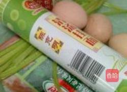 鸡蛋汤面的做法图解1
