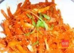 韩式辣拌干明太鱼的做法图解5