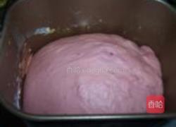 火龙果蜜豆吐司的做法图解5