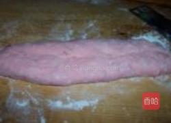 火龙果蜜豆吐司的做法图解9