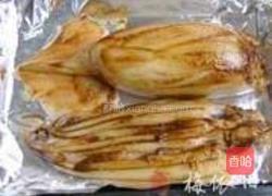 香烤糯米鱿鱼筒的做法图解8