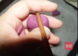 心形紫薯饼的做法图解6
