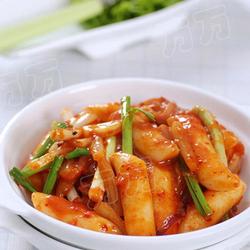 泡菜炒年糕的做法[图]
