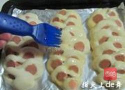 葱香火腿面包的做法图解11