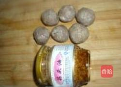 西洋菜牛肉丸汤的做法图解1