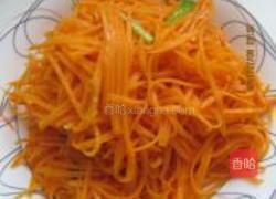 清炒胡萝卜的做法图解6
