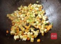 豆干炒饭的做法图解4