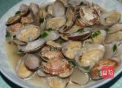 清炒花蛤的做法图解8