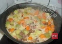 香肠豆豉焖饭的做法图解12