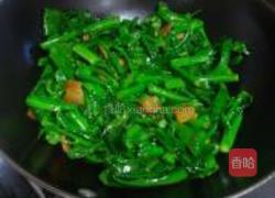 腊味炒芥兰的做法图解6