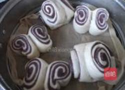 紫米面花卷的做法图解10
