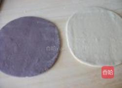 紫米面花卷的做法图解2