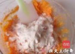 南瓜椰蓉抹茶酥的做法图解5