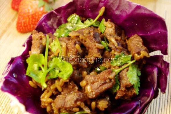 燕麦牛肉粒