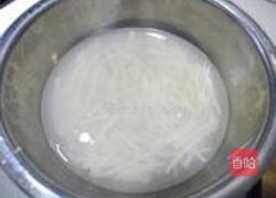 清炒藕丝的做法图解5