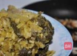 油渣酸菜的做法图解4