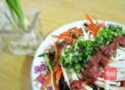 凉拌五彩的做法图解4