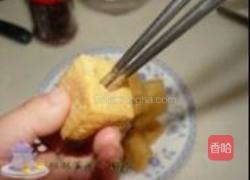 豆泡酿肉的做法图解1