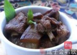 西瓜皮红烧排骨的做法图解7