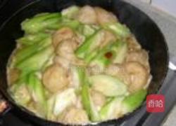 油面筋炒丝瓜的做法图解9