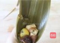 板栗香菇肉粽的做法图解9