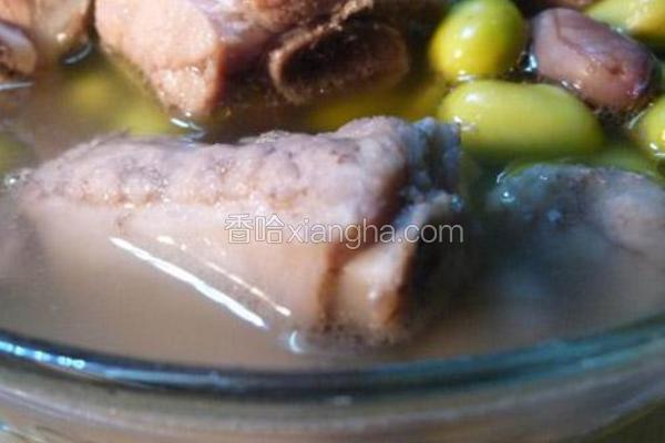 肋排青豆汤