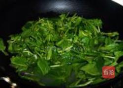 肉末粉丝菠菜的做法图解3