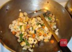 五彩家常豆腐丁的做法图解9