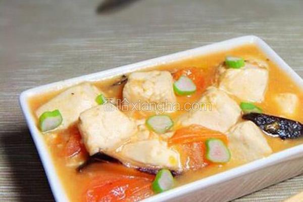 西红柿烧豆腐