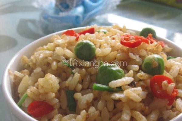 葱香蛋炒饭