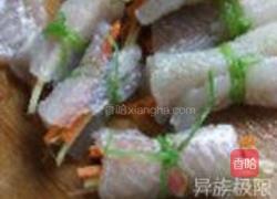 橄榄油姜汁焗鲈鱼卷的做法图解9