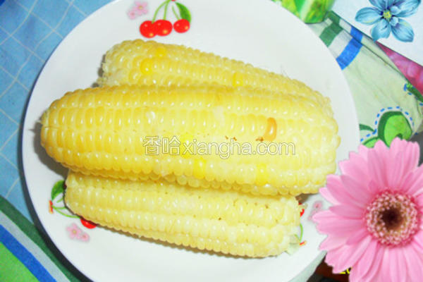 煮玉米