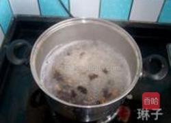 核桃木耳粳米粥的做法图解4