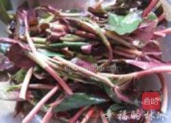 凉拌鱼腥草叶的做法图解2