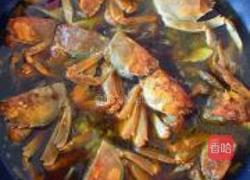 毛蟹炒年糕的做法图解11